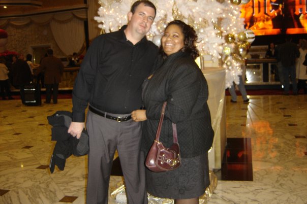 Scott and I lovey lovey