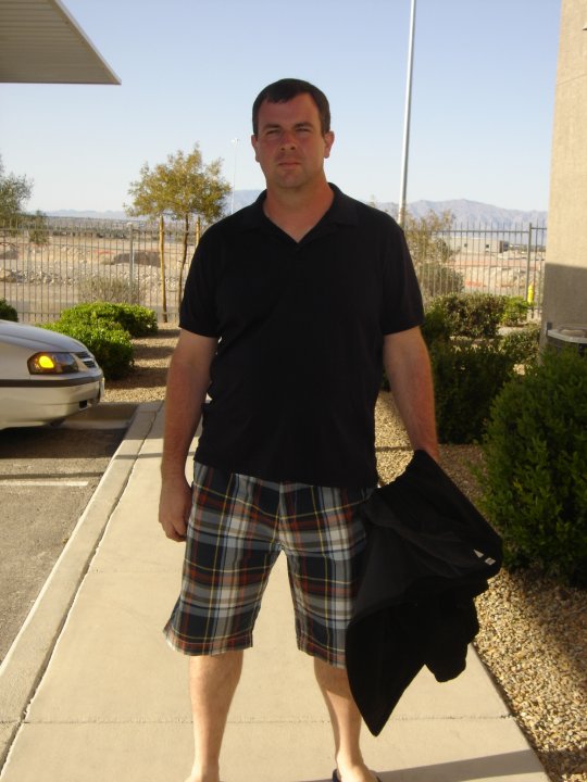 Please he loves those plaid shorts