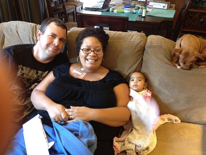 Hanging out with Auntie & Uncle