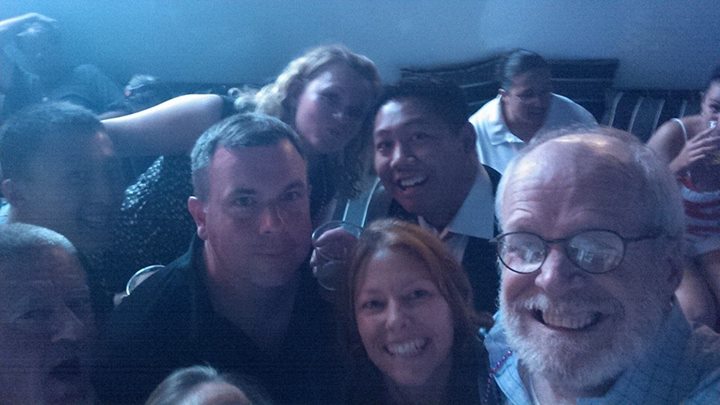 Annette Slurpee's birthday...rooftop on Freemont!