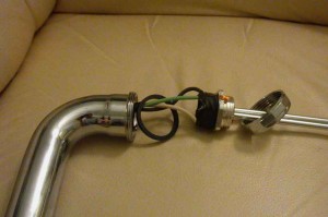 exploded view of the assembly