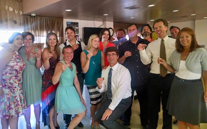 Suzana's baby's christening