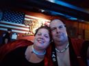 Scott Alfter with Mamm Wich at Coyote Ugly Saloon New Orleans.